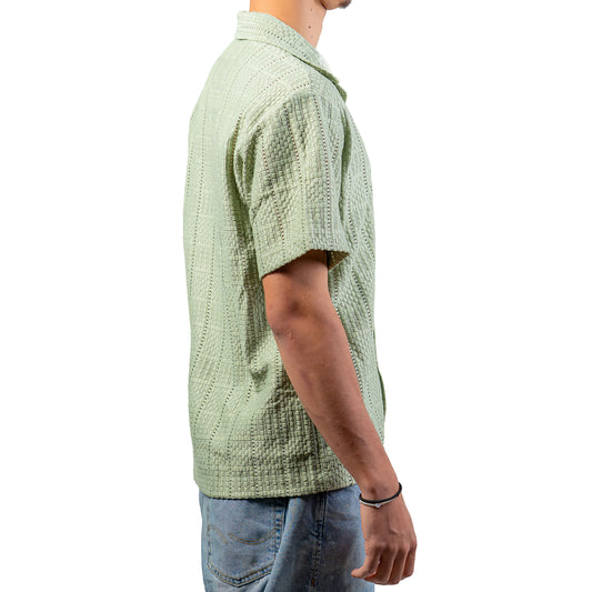 Chemise ajourée Vert
